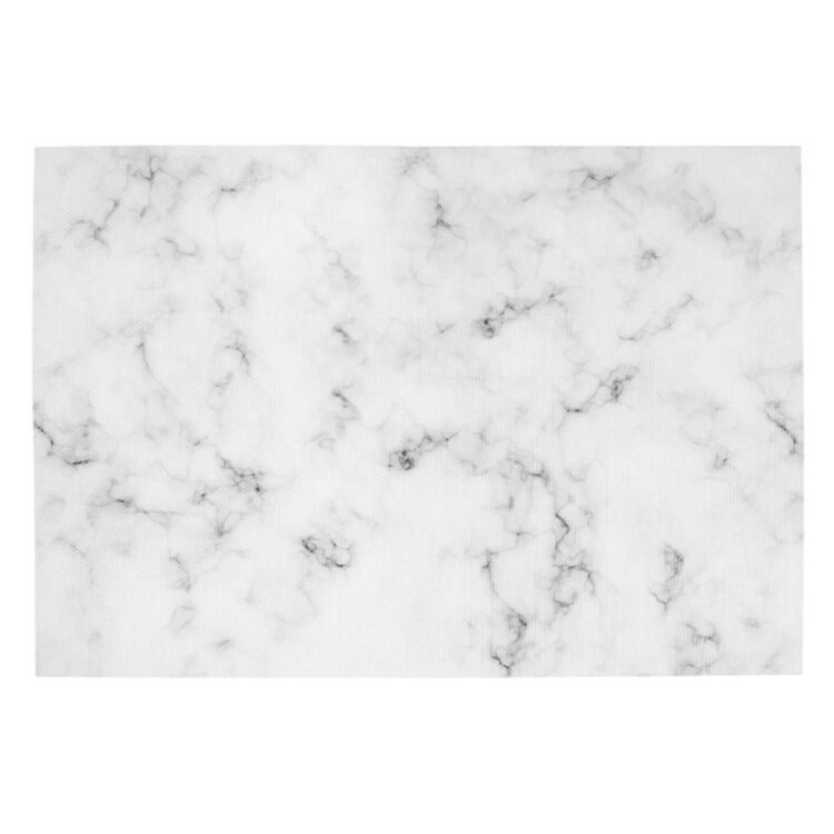 Placemat (19" x 13"): Woven Vinyl - Marble